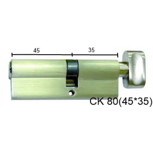 Цилиндр латунный IMPERIAL СК 80 (45*35) t/к лаз.