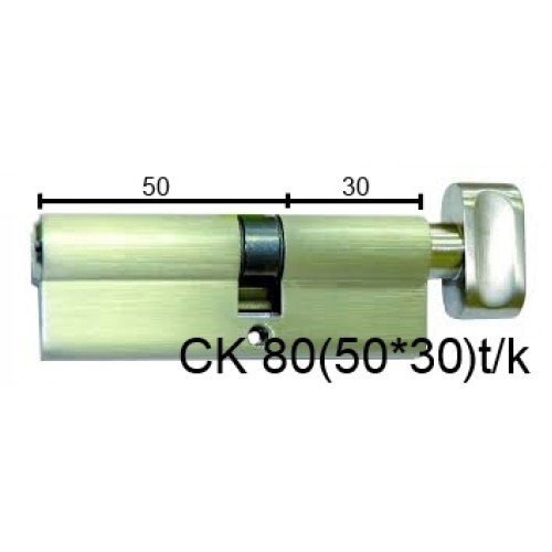 Цилиндр латунный IMPERIAL СК 80 (50*30) t/к лаз. 